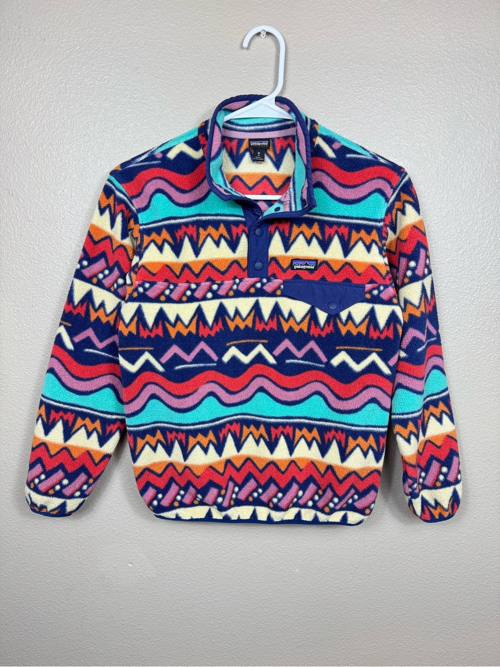 Patagonia Synchilla Snap T Fleece Pullover Sweater Jacket